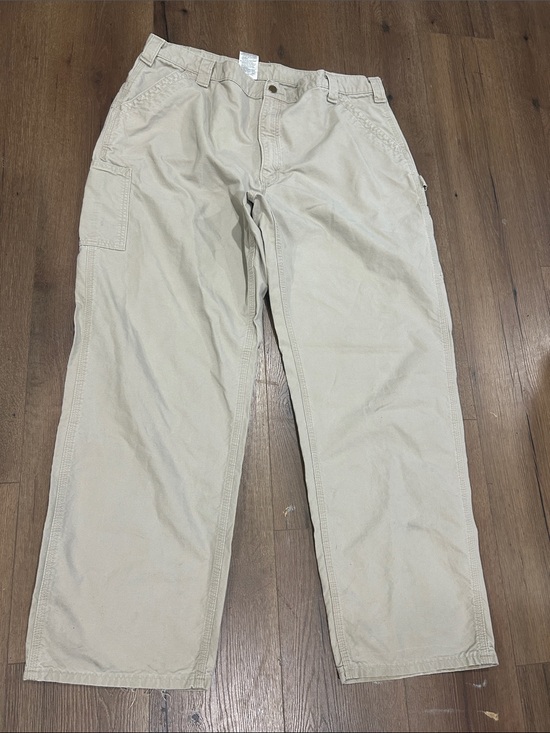 Carhartt Other - Carhartt Men's Casual Utility Pants in Beige !! 42x34